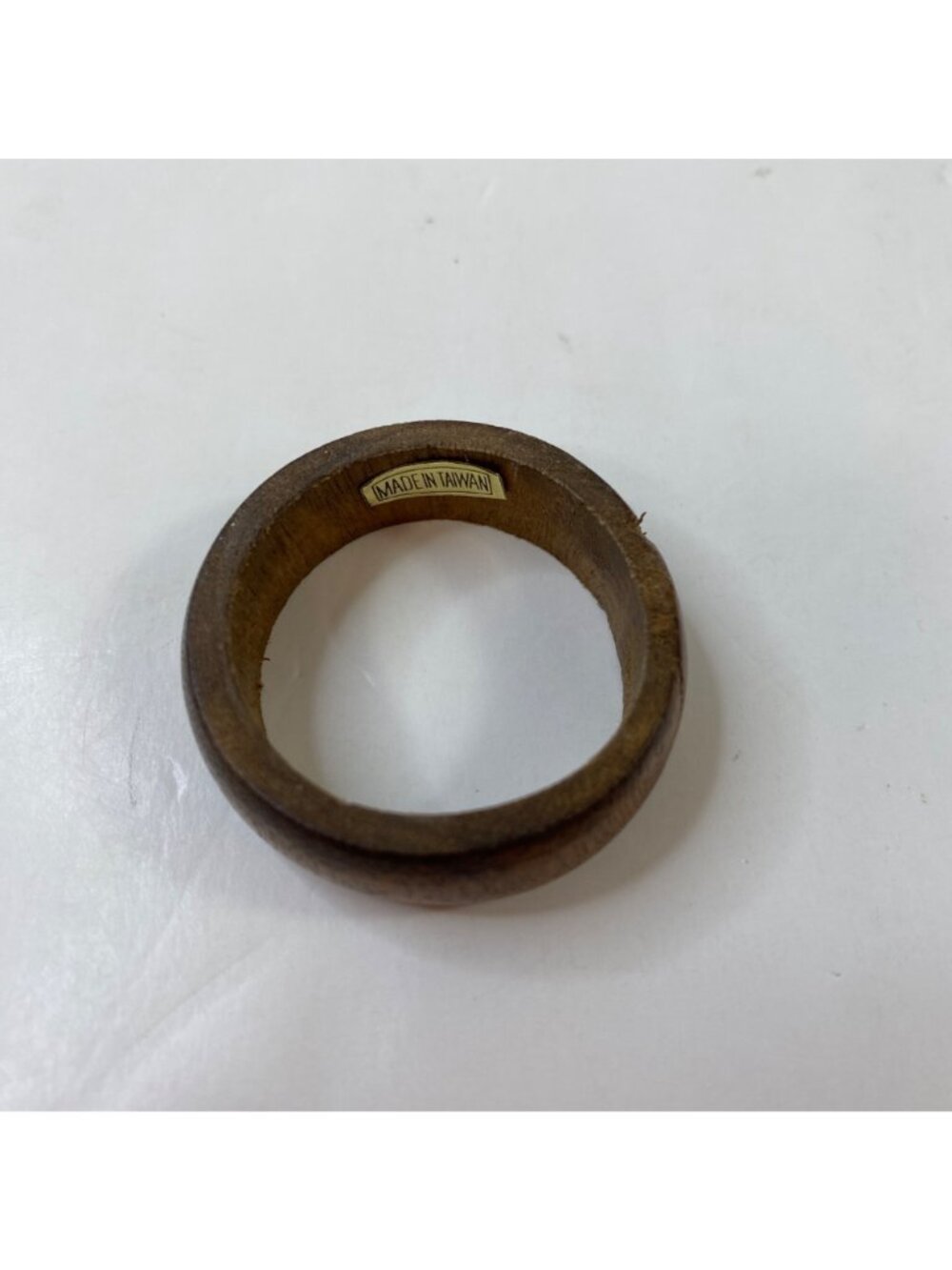 Set 12 Handcrafted 1" Diameter Wooden Napkin Rings Rustic Charm Serve Ware - Picture 7 of 9